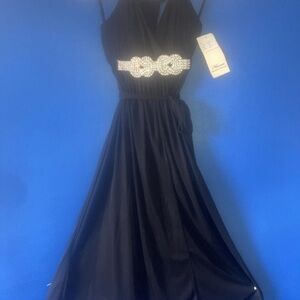 Vintage Eureka Little Black Dress XS USA Cocktail Bridal Formal Date Night